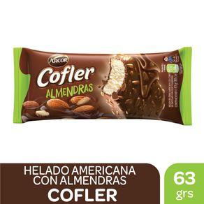 Palito Helado Cofler almendras 63gr.