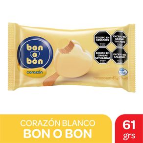 Bon o Bon Corazón blanco 60gr.