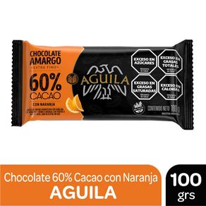 Tableta Aguila Naranjitas 100gr.