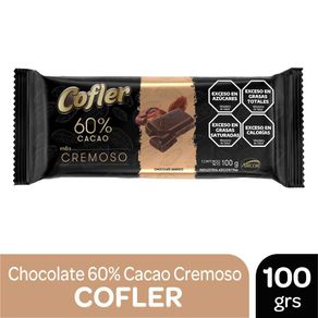 Cofler 60% Cacao c/ Cremoso 100gr.