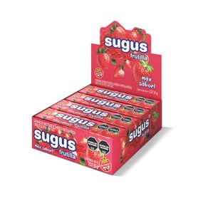 Caramelos Sugus Max Agrupado Frutilla 12un.