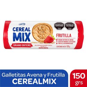 Galletitas Avena y Frutilla Cereal Mix 150grs.