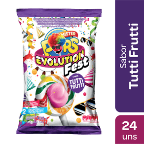 Chupetín Mr. Pops Evolution Fest 432gr.