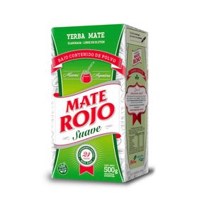 Yerba Mate Rojo Suave 500gr.