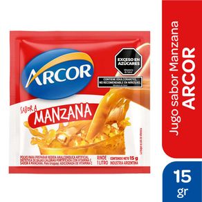 Jugo en Polvo Arcor Manzana 15gr.