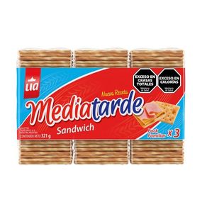 Galletita Mediatarde Sandwich 321gr.