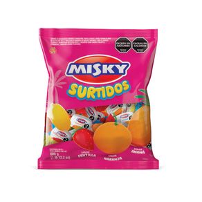 Caramelos Masticables Surtidos Misky 800gr.