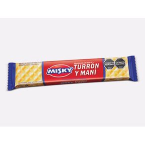 Turrón Oblea Maní Misky 25gr.