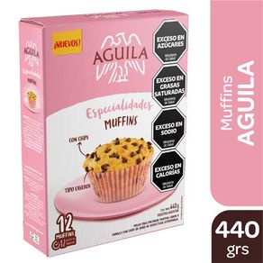 Águila Muffins con chips 440gr.