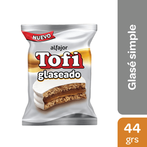 Alfajor Tofi glaseado 44gr.
