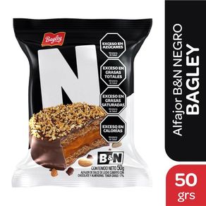 Alfajor B&N negro 50gr.