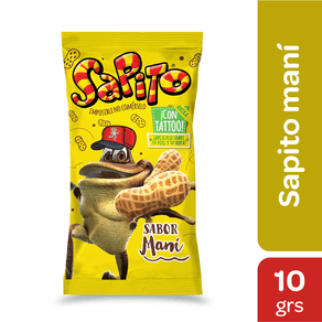 Chocolate Sapito Maní 10gr.