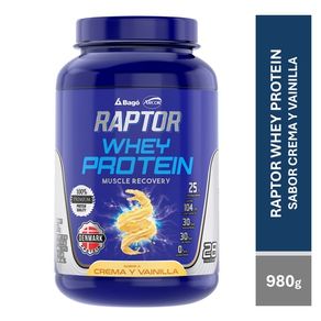Raptor Whey Protein Vainilla 988gr.