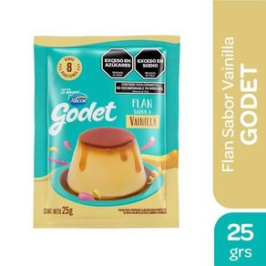 Flan Godet sabor Vainilla 25gr.