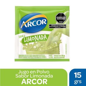 Jugo en Polvo Arcor Limonada 15gr.