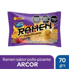 Ramen Pollo Picante 70gr.
