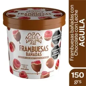 Frambuesas Aguila Choco/leche 150gr.