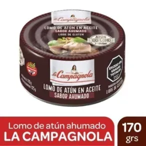 Atún en aceite Ahumado LC 170gr.