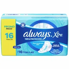 Always Xtra Triple proteccion 16un.