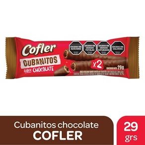 Cubanitos Leche 29gr.
