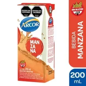 Jugo Manzana Arcor 200ml.